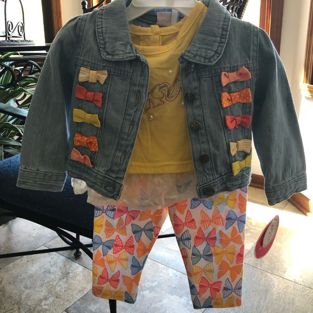 Little girls toddler outfit